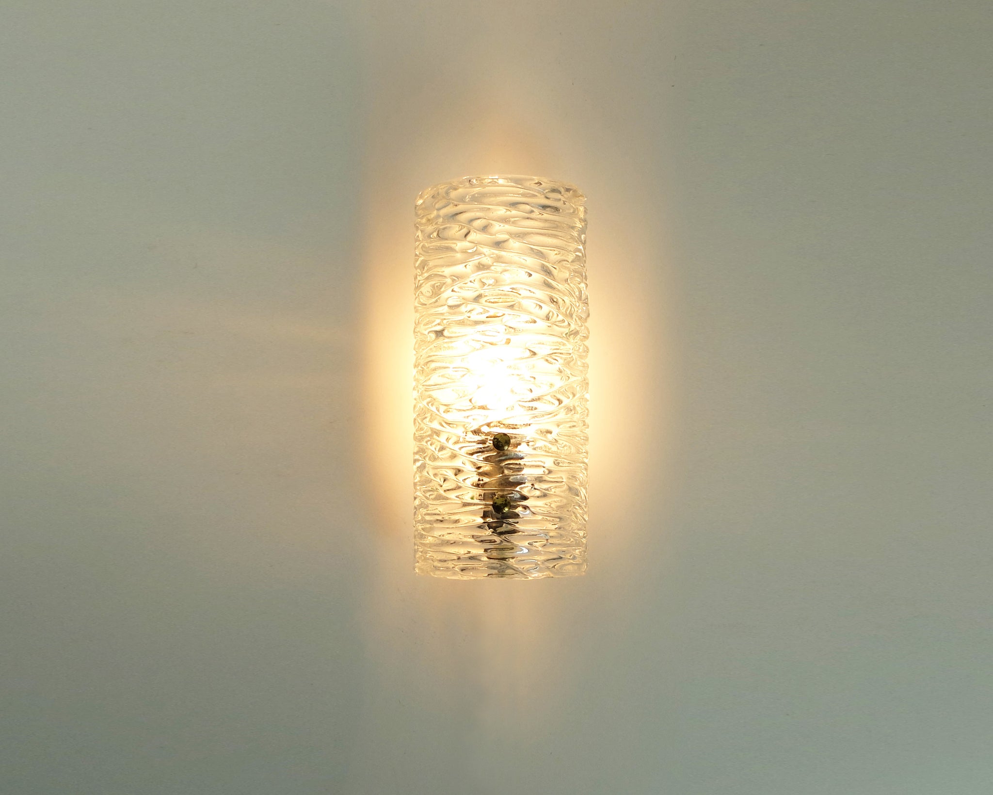 Swedish Glass Wall Light Model 8493 by Carl Fagerlund for Orrefors, 1960s