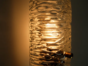 Swedish Glass Wall Light Model 8493 by Carl Fagerlund for Orrefors, 1960s