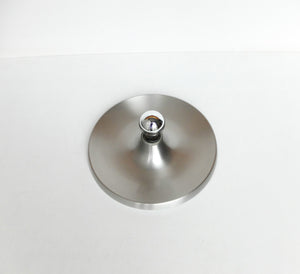 Mid-Century Brushed Aluminium Sconce from Les Arcs Station by Charlotte Perriand