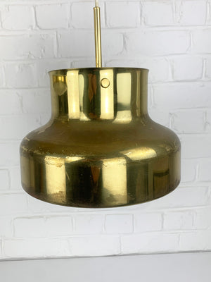 Bumling Pendant Lamps in Brass by Anders Pehrson for Ateljé Lyktan, 1960s, Set of 2