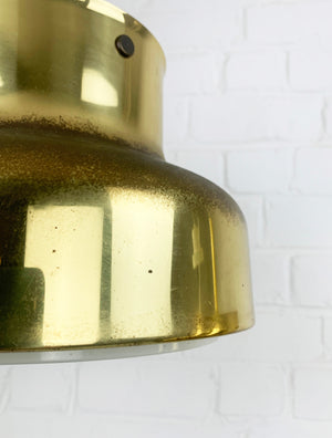 Bumling Pendant Lamps in Brass by Anders Pehrson for Ateljé Lyktan, 1960s, Set of 2