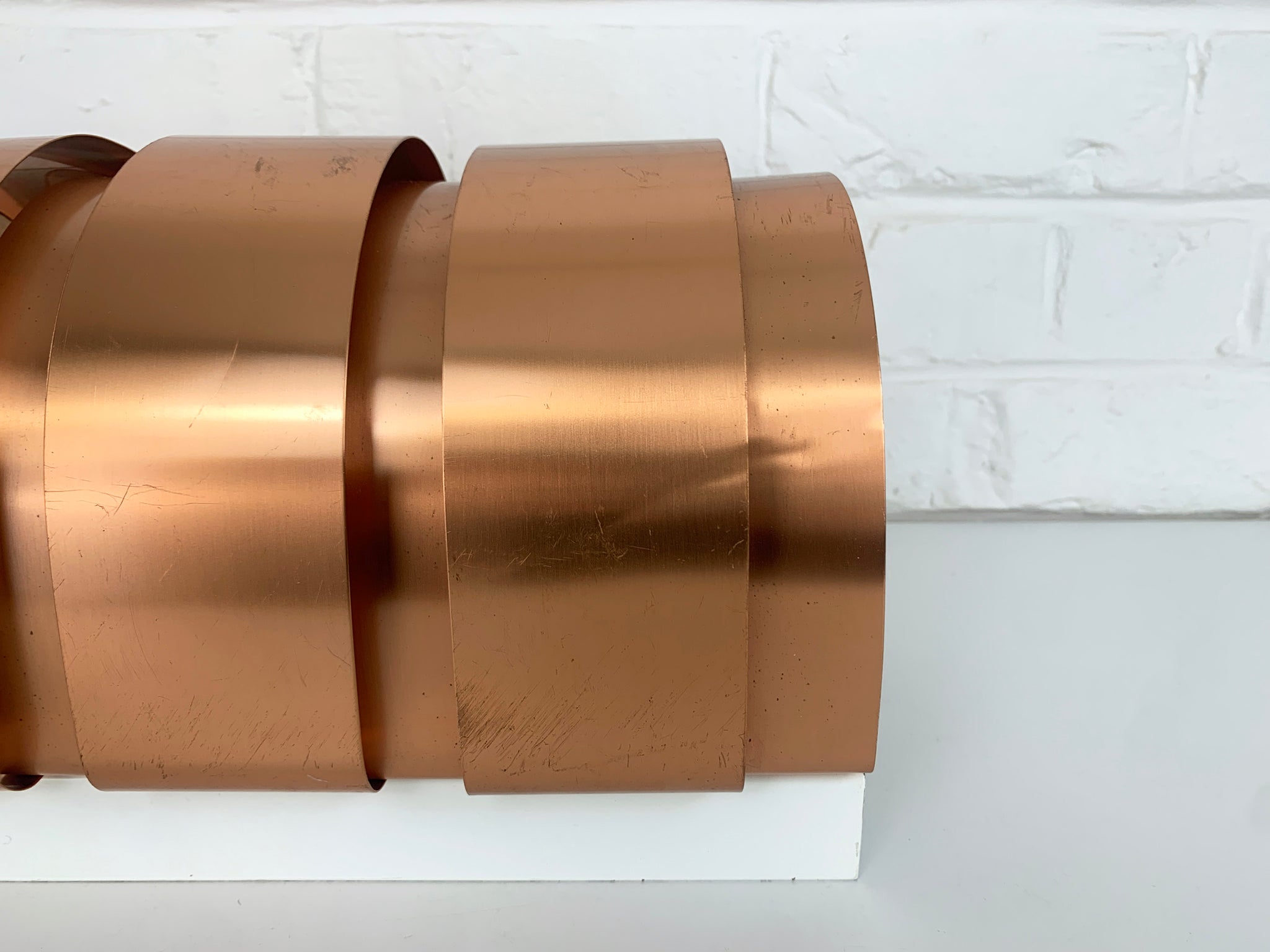 V-155 Wall-Lamp by Hans-Agne Jakobsson for AB Markaryd in Copper 1960s