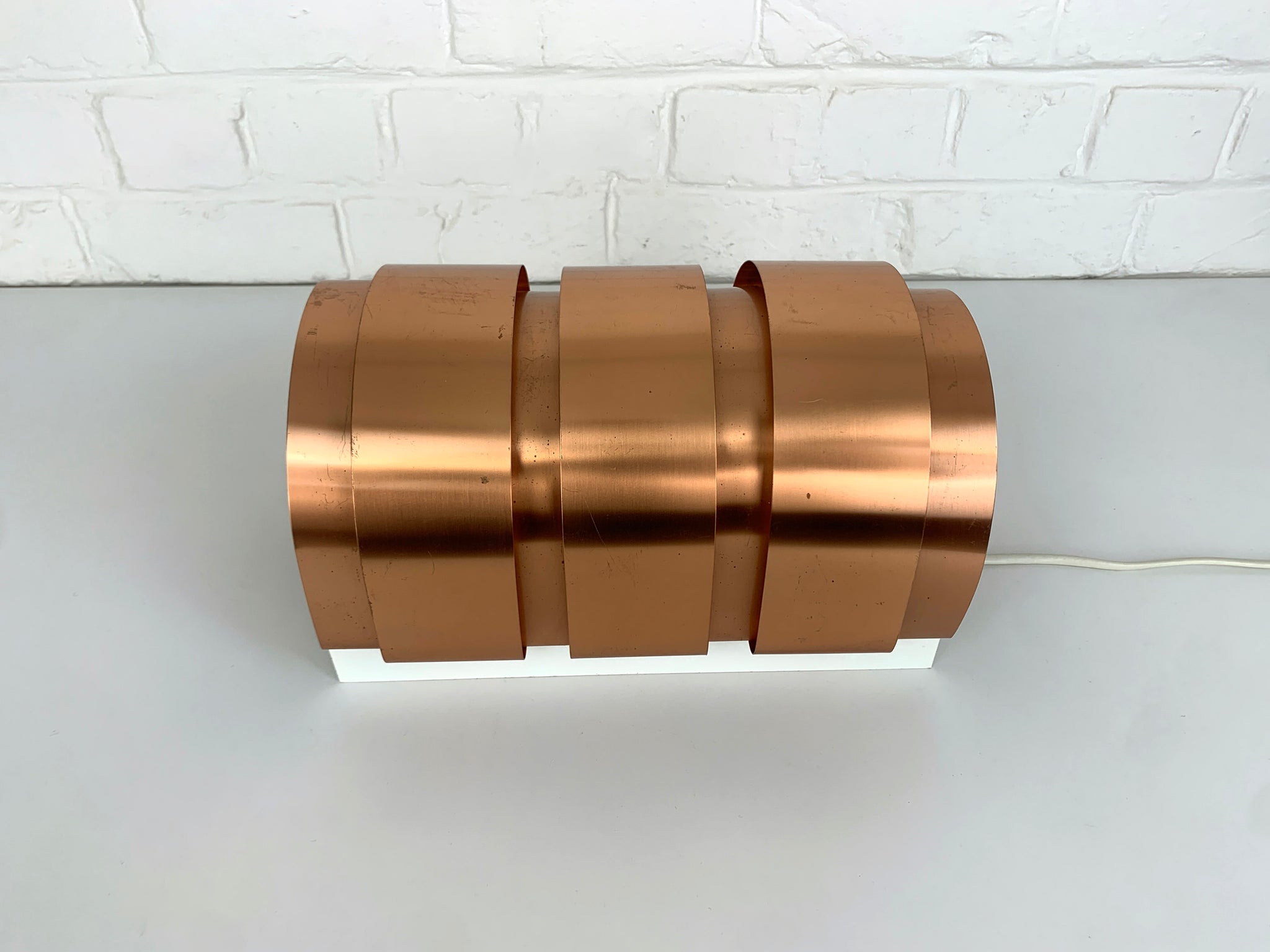 V-155 Wall-Lamp by Hans-Agne Jakobsson for AB Markaryd in Copper 1960s