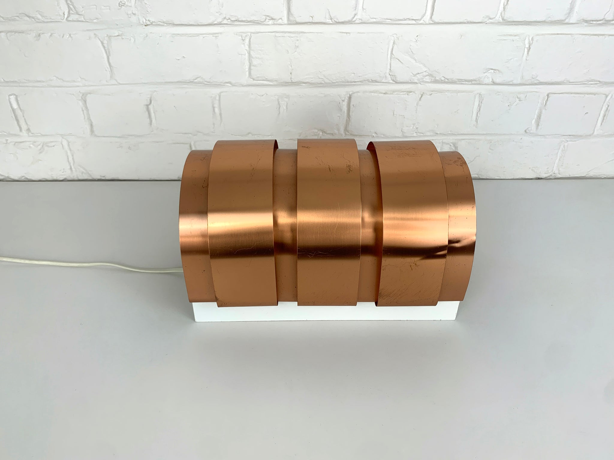 V-155 Wall-Lamp by Hans-Agne Jakobsson for AB Markaryd in Copper 1960s