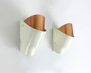 Pair V-317 Sconces by Hans-Agne Jakobsson for AB Markaryd, Sweden, 1960s