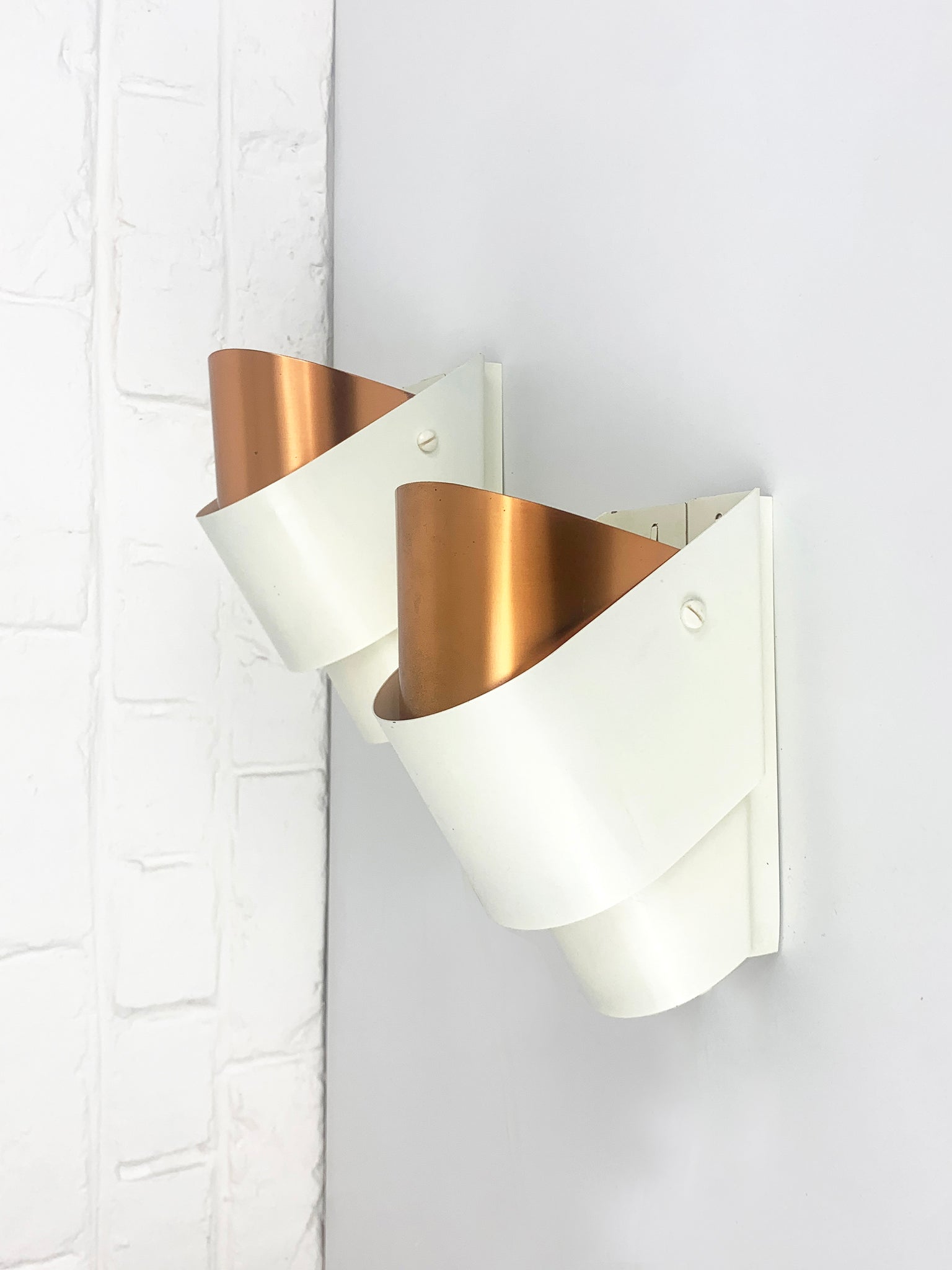 Pair V-317 Sconces by Hans-Agne Jakobsson for AB Markaryd, Sweden, 1960s