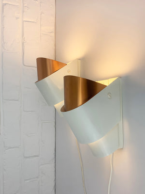 Pair V-317 Sconces by Hans-Agne Jakobsson for AB Markaryd, Sweden, 1960s