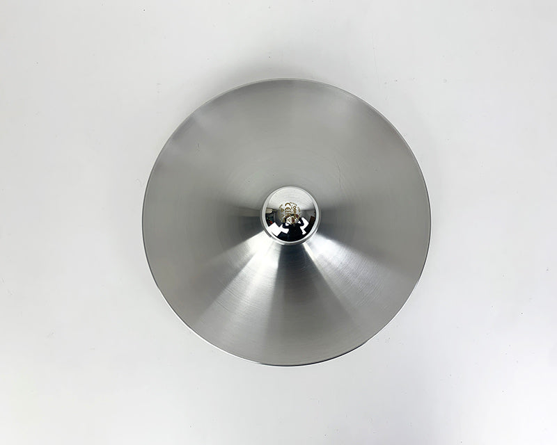 Mid-Century Brushed Aluminium Sconce by Charlotte Perriand, Les Arcs Station