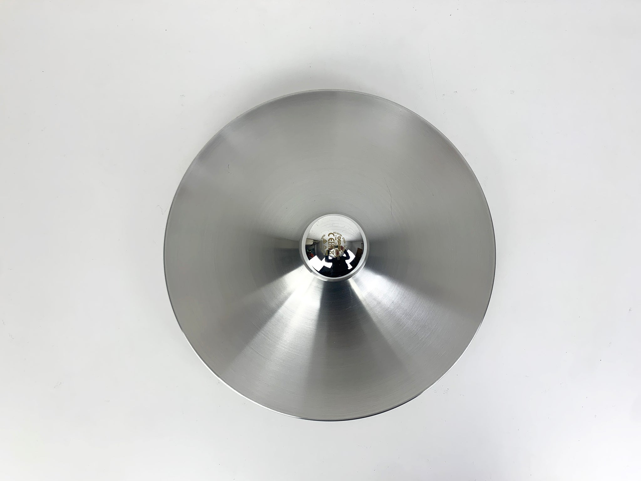 Mid-Century Brushed Aluminium Sconce by Charlotte Perriand, Les Arcs Station