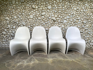 S Chairs by Verner Panton for Herman Miller, 1970s, Set of 4