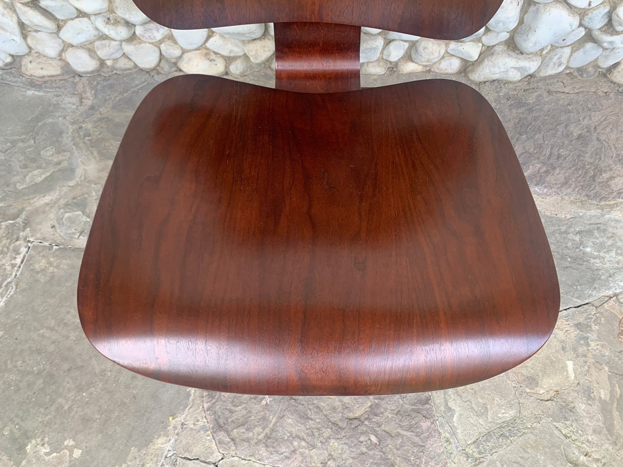 LCW Lounge Chair Wood Walnut, Charles & Ray Eames Evans / Herman Miller 1948-49