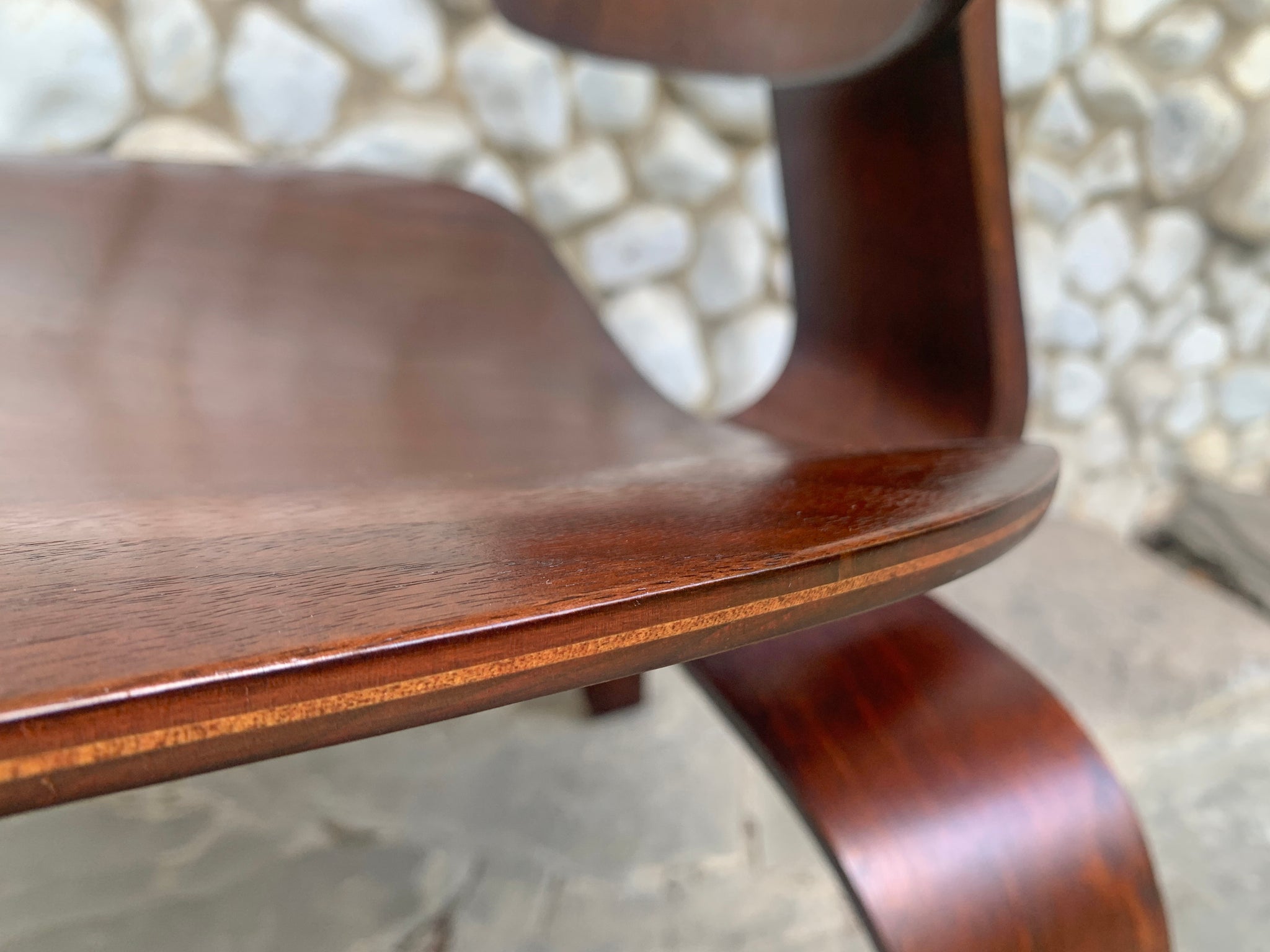 LCW Lounge Chair Wood Walnut, Charles & Ray Eames Evans / Herman Miller 1948-49