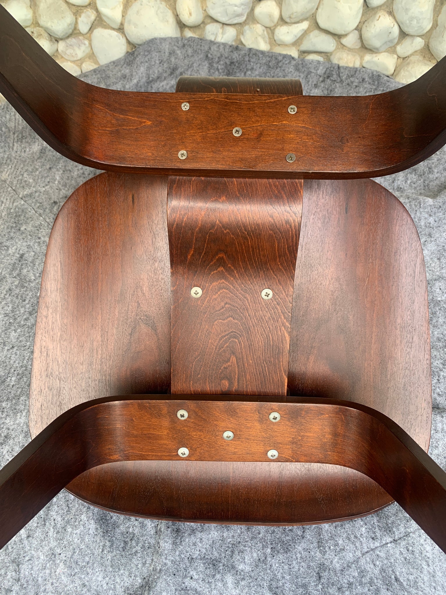 LCW Lounge Chair Wood Walnut, Charles & Ray Eames Evans / Herman Miller 1948-49