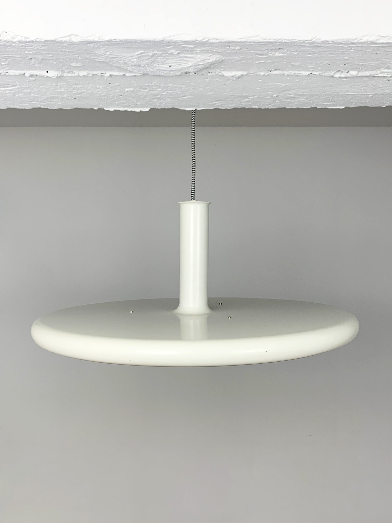 Huge Space-Age Optima Pendant lamp, Hans Due for Fog & Morup, Denmark, 1970s