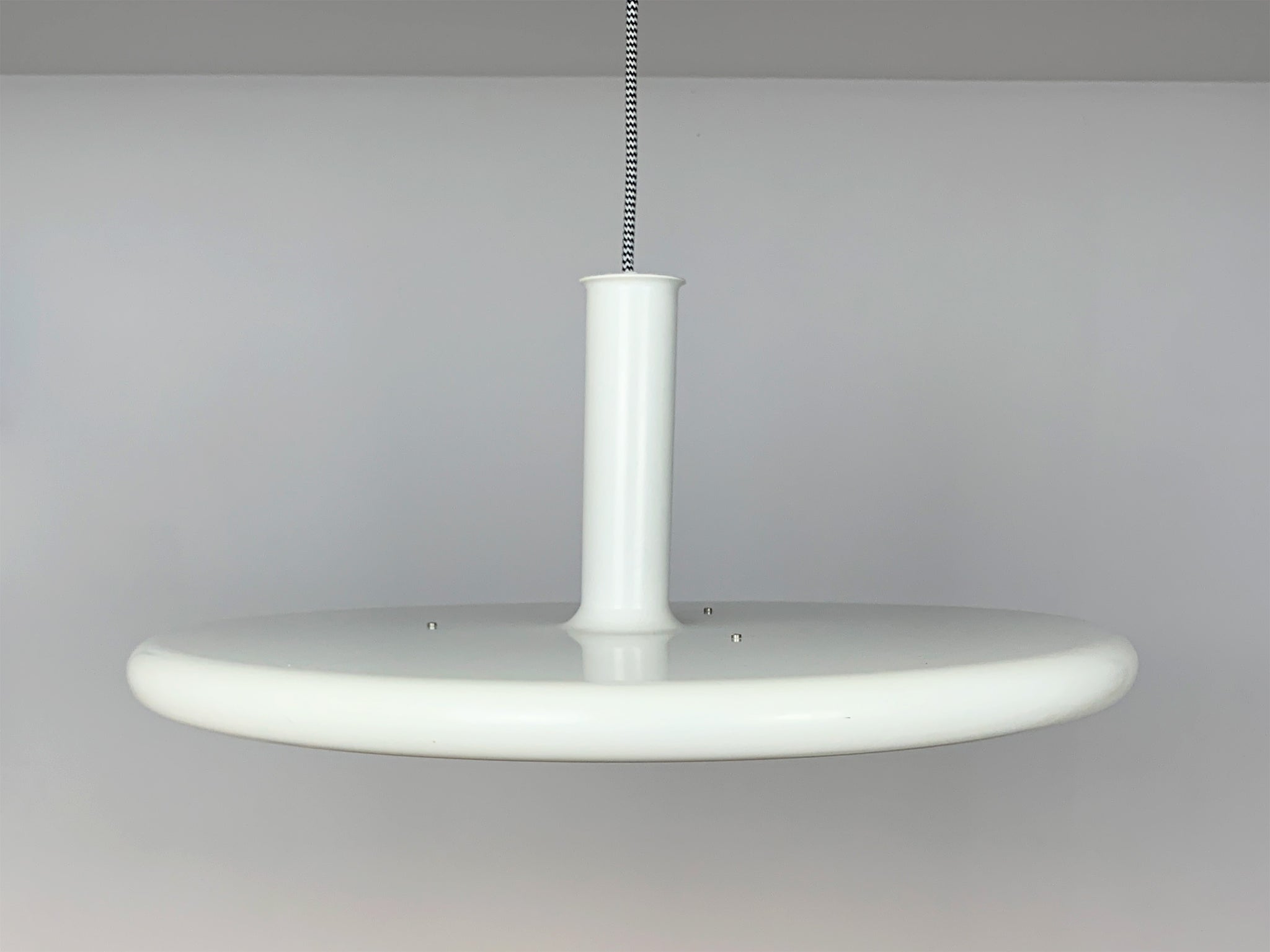 Huge Space-Age Optima Pendant lamp, Hans Due for Fog & Morup, Denmark, 1970s