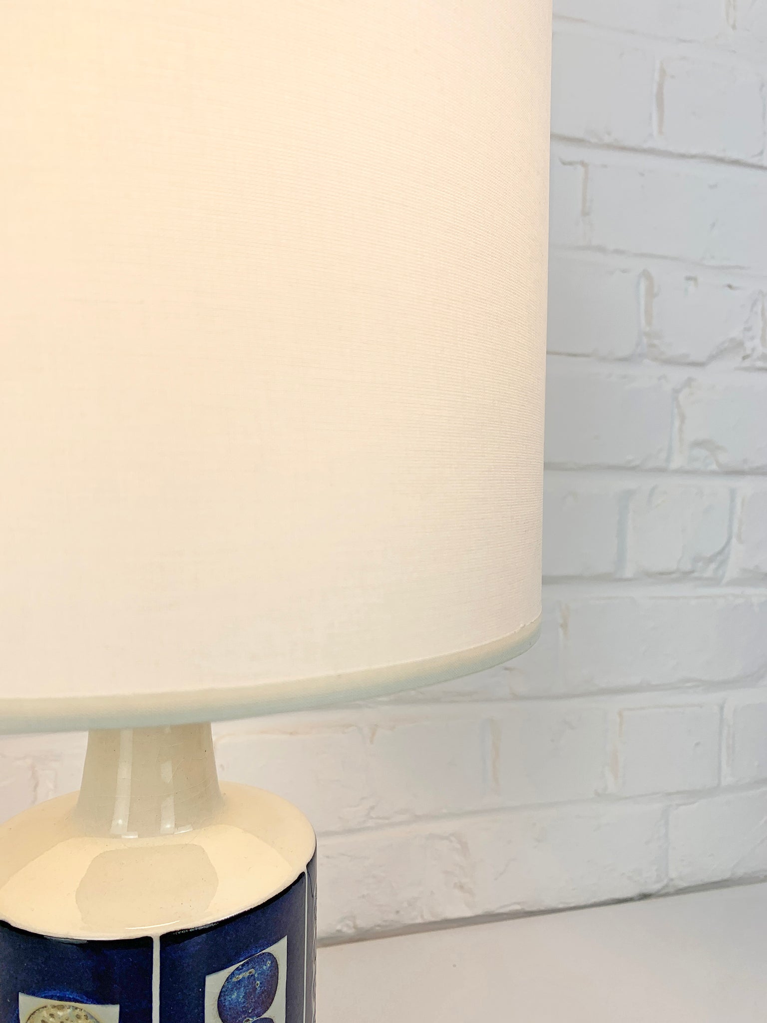 Danish Ceramic Table Lamp Inge-Lise Koefoed for Royal Copenhagen / Fog & Mørup, 1960s