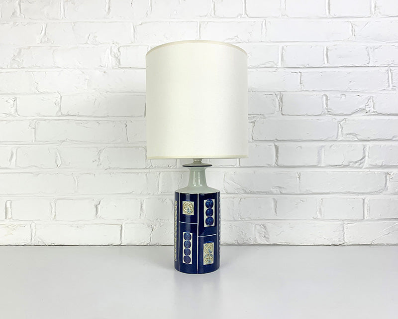 Danish Ceramic Table Lamp Inge-Lise Koefoed for Royal Copenhagen / Fog & Mørup, 1960s