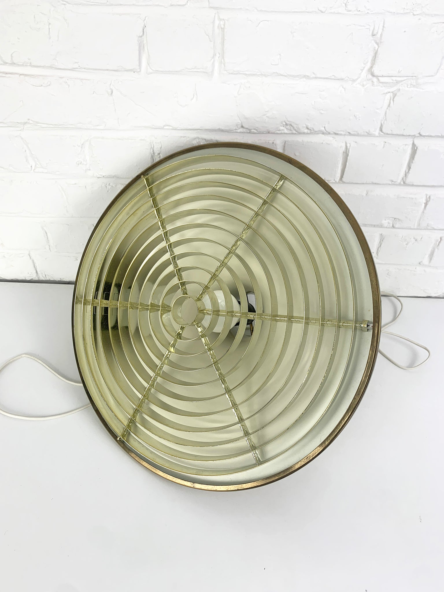 Swedish Pendant lamp in Brass by Rex Lennart for Ikea, 1972