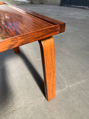 Rosewood coffee table Arne Jacobsen for St. Catherine’s College Fritz Hansen