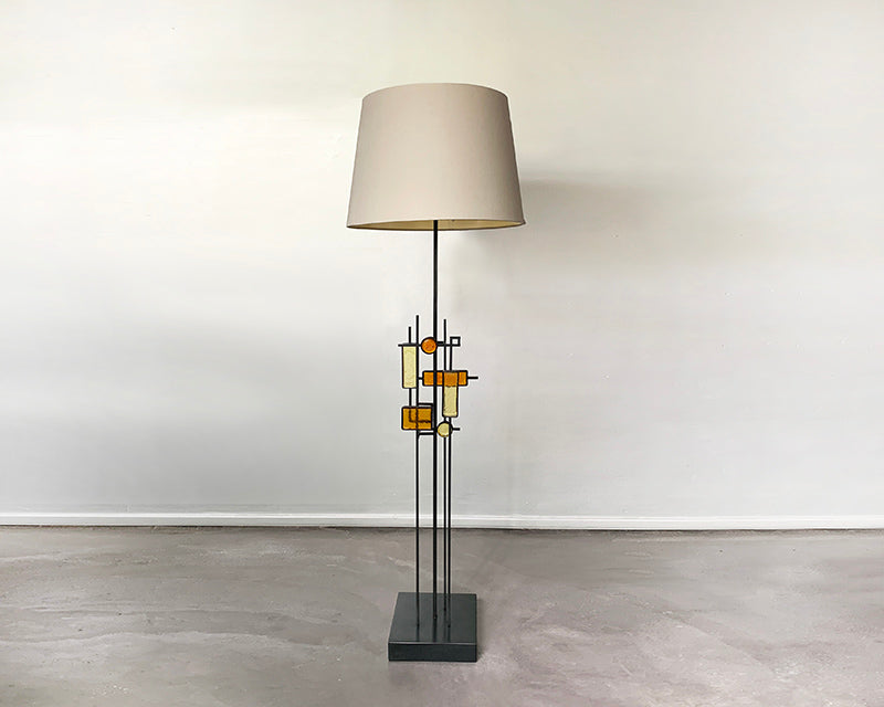 Mid-Century Floor Lamp by Svend Aage Holm Sorensen, Denmark 1960s