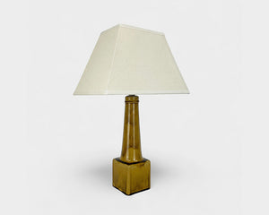 Danish Modernist Ceramic Table Lamp, Stoneware, Nils Kähler for HAK Denmark 1960