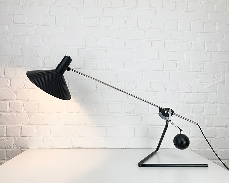 Postmodern Counterweight Desk Lamp by Robert Sonneman, USA 1970-80s