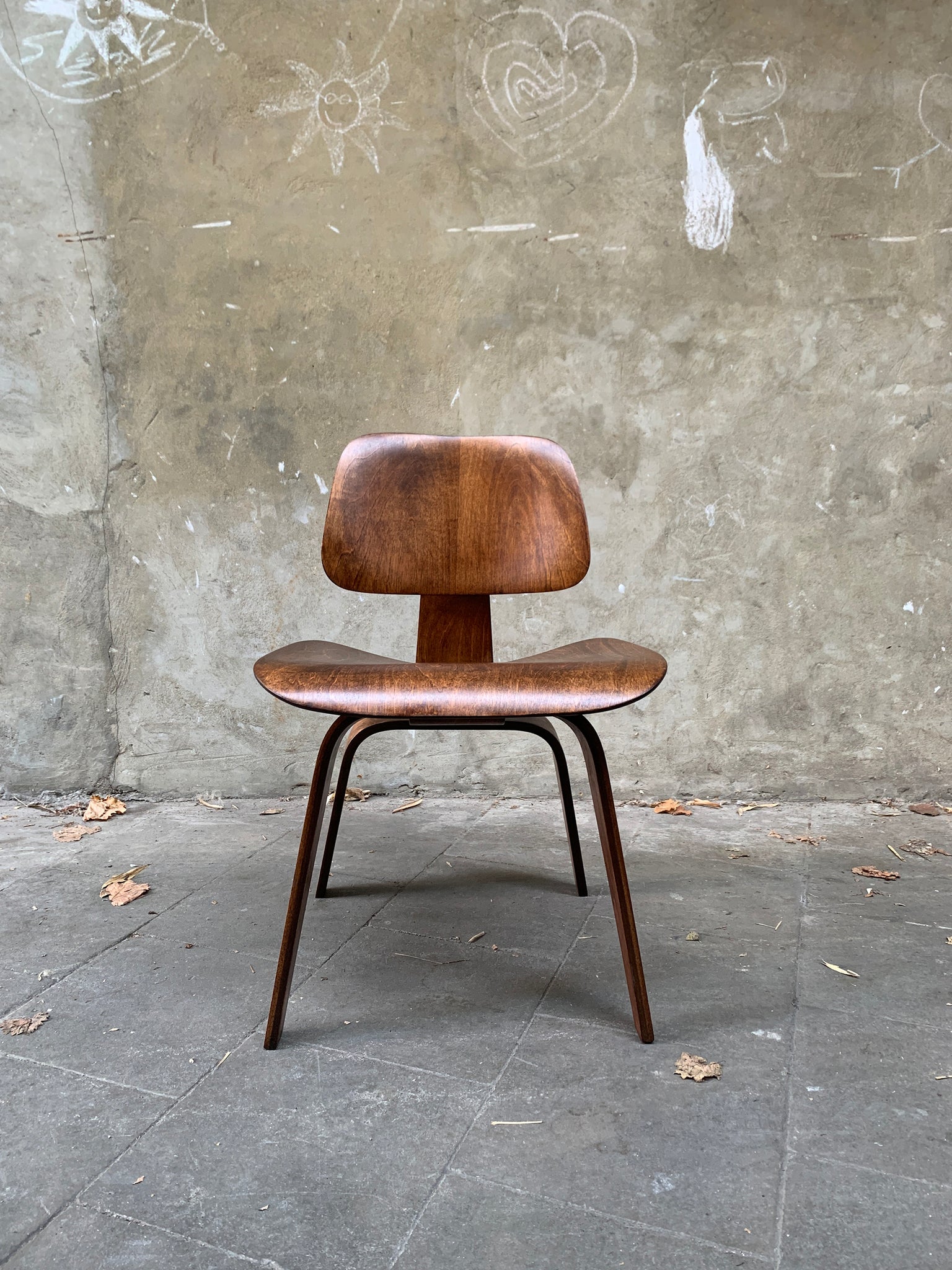 DCW Dining Chair by Charles & Ray Eames for Evans / Herman Miller, 1940s