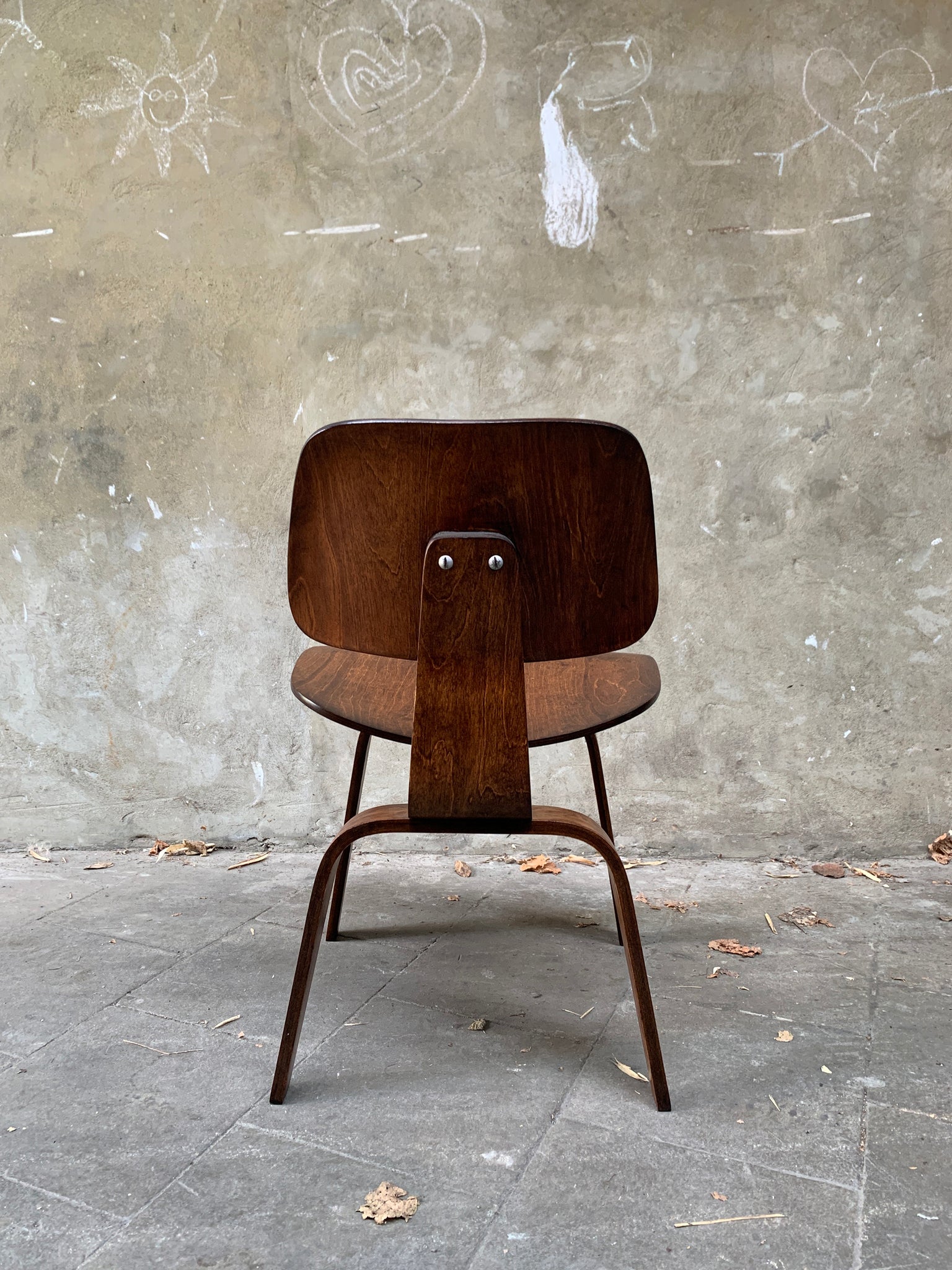 DCW Dining Chair by Charles & Ray Eames for Evans / Herman Miller, 1940s