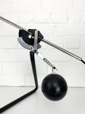 Postmodern Counterweight Desk Lamp by Robert Sonneman, USA 1970-80s