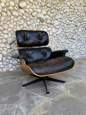 Lounge Chair Model 670 in Rosewood by Charles & Ray Eames for Herman Miller, Fehlbaum-Production, 1960s