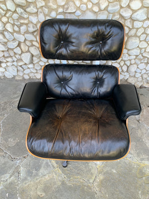 Lounge Chair Model 670 in Rosewood by Charles & Ray Eames for Herman Miller, Fehlbaum-Production, 1960s