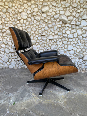 Lounge Chair Model 670 in Rosewood by Charles & Ray Eames for Herman Miller, Fehlbaum-Production, 1960s