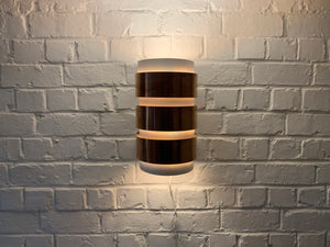 V-155 Wall-Lamp, Hans-Agne Jakobsson for AB Markaryd, Copper & White 1960s