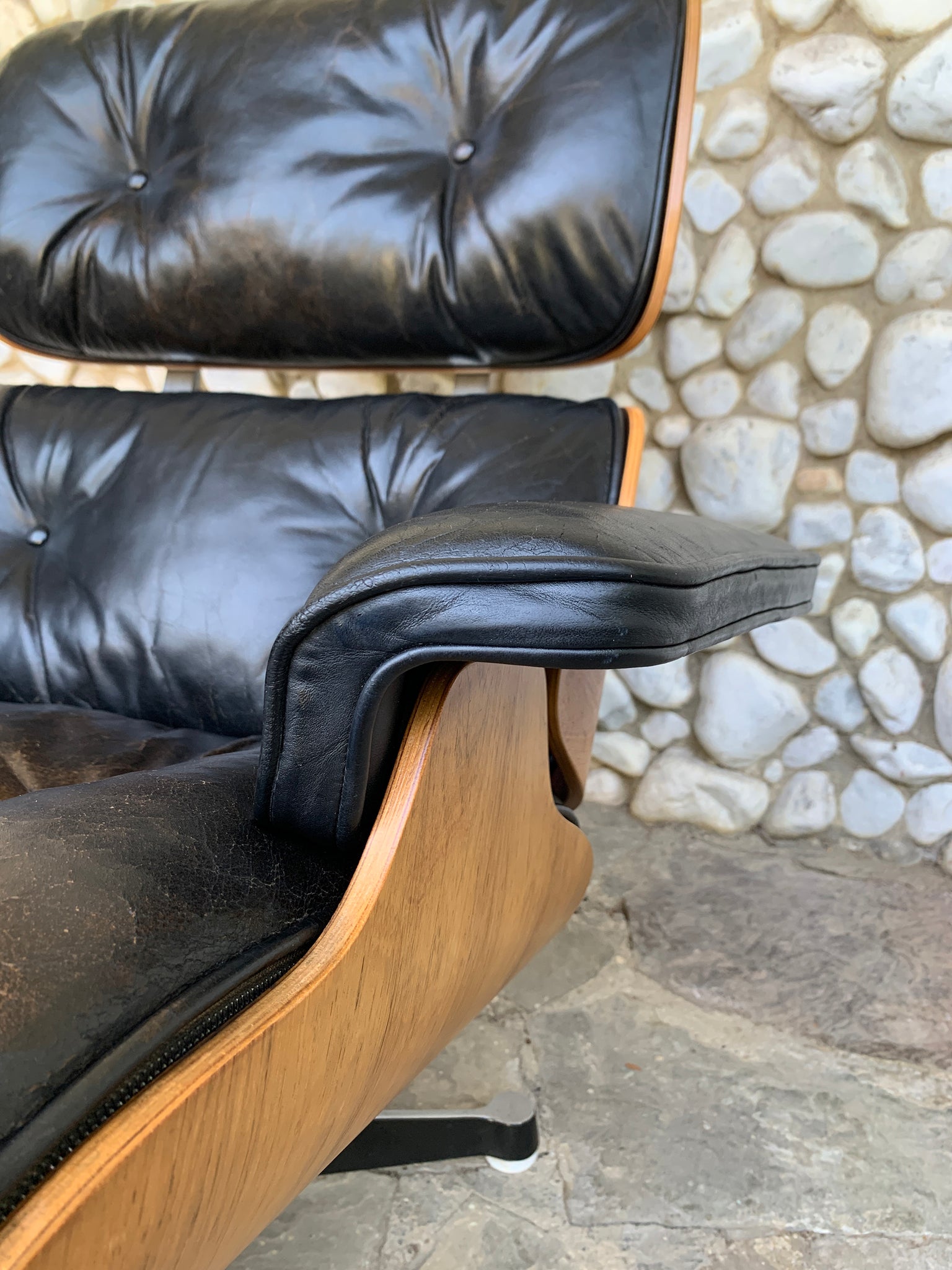 Lounge Chair Model 670 in Rosewood by Charles & Ray Eames for Herman Miller, Fehlbaum-Production, 1960s