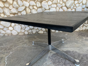 Contract base Coffee Table in Slate by Charles & Ray Eames, Herman Miller 1960s