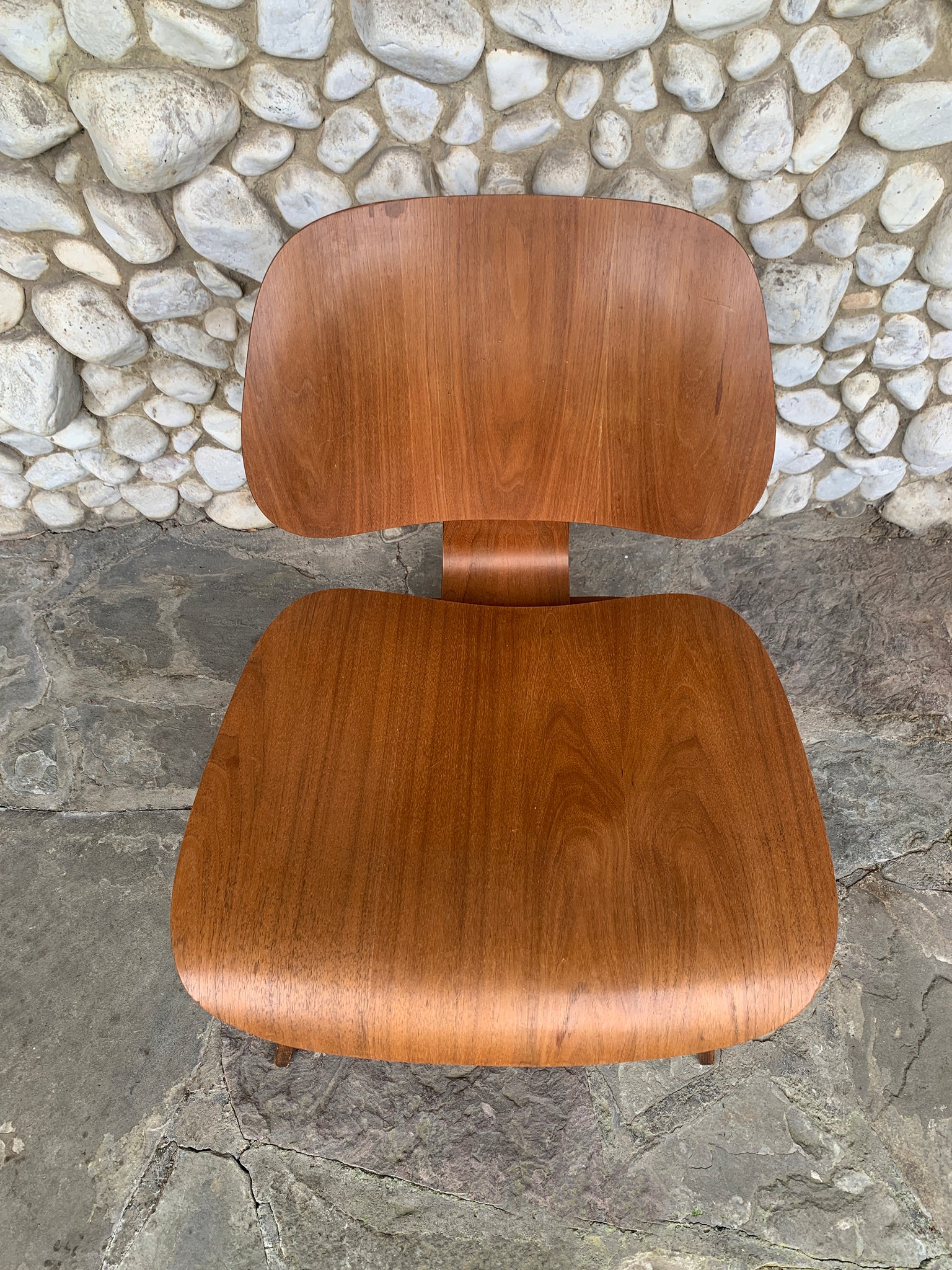 LCW Lounge Chair in Walnut by Charles & Ray Eames for Herman Miller, 1950s