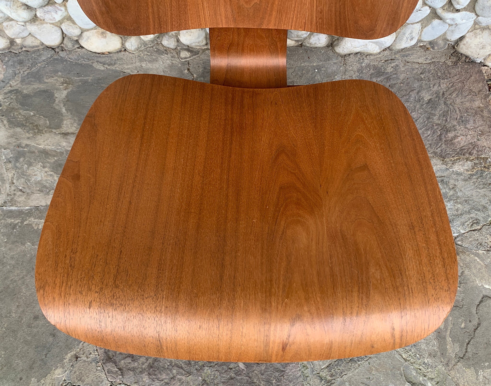 LCW Lounge Chair in Walnut by Charles & Ray Eames for Herman Miller, 1950s