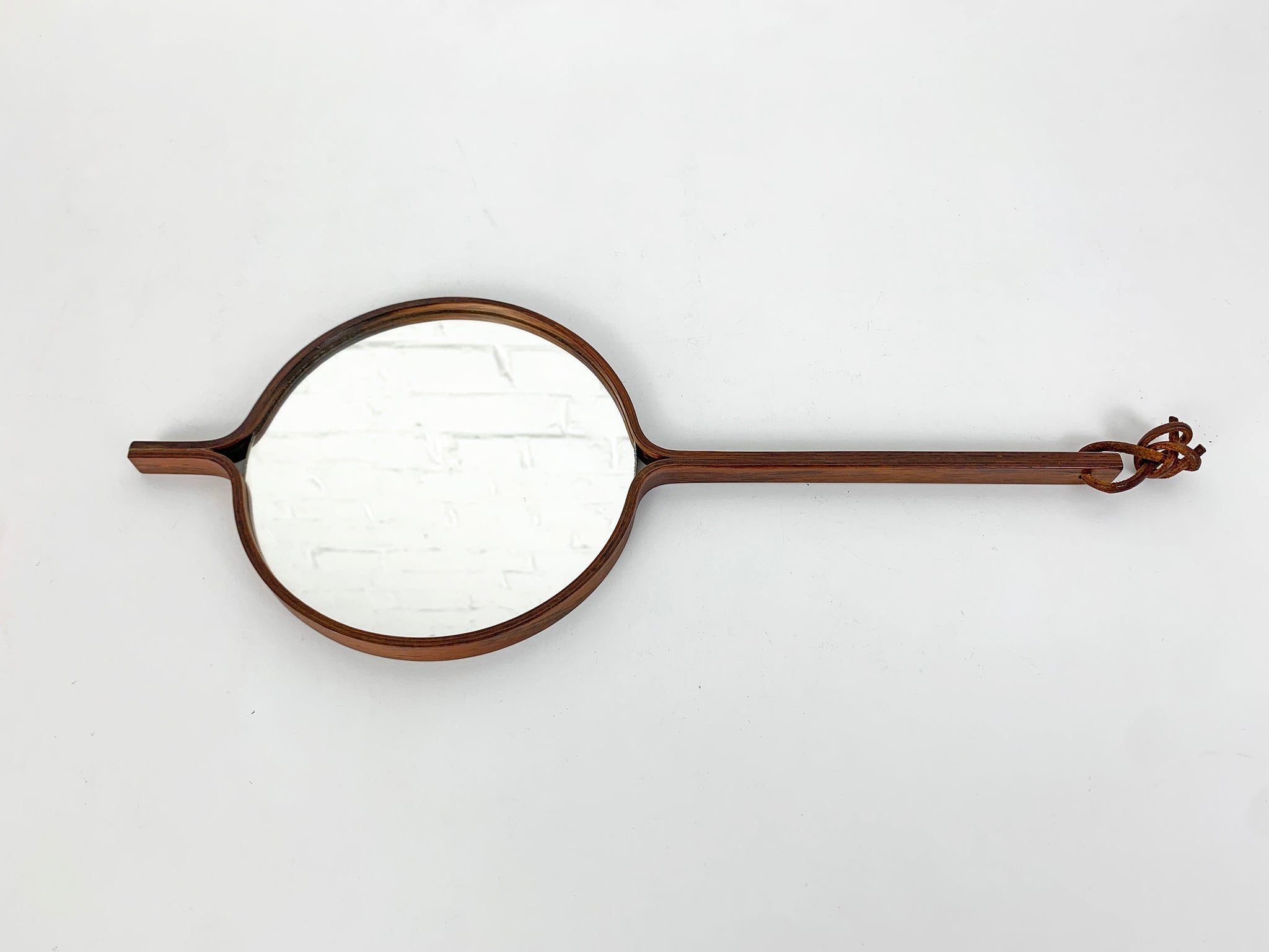 Scandinavian Mirror in teak wood, Bech & Starup, Den Permanente, Denmark, 1960s