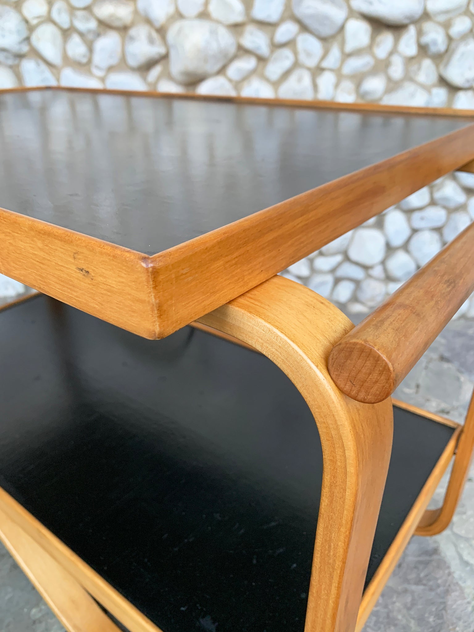 Tea Cart Model 901 Trolley by Alvar Aalto for Artek, Finland, 1950s