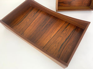 Rosewood Serving Tray or Organiser, Hans Wegner for Ry-Mobler Modular System RY16