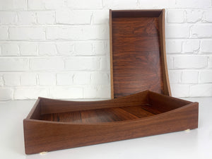 Rosewood Serving Tray or Organiser, Hans Wegner for Ry-Mobler Modular System RY16