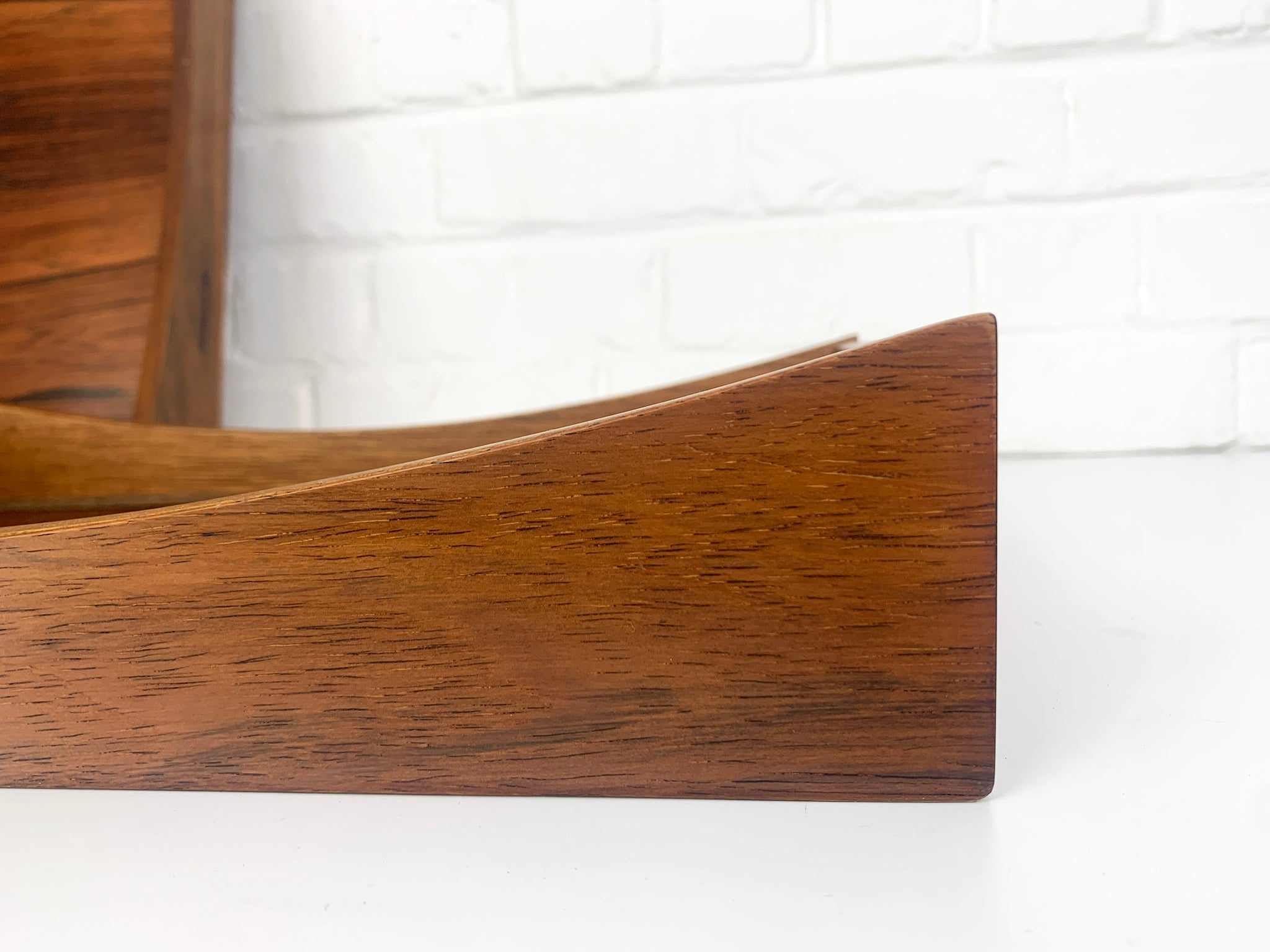 Rosewood Serving Tray or Organiser, Hans Wegner for Ry-Mobler Modular System RY16