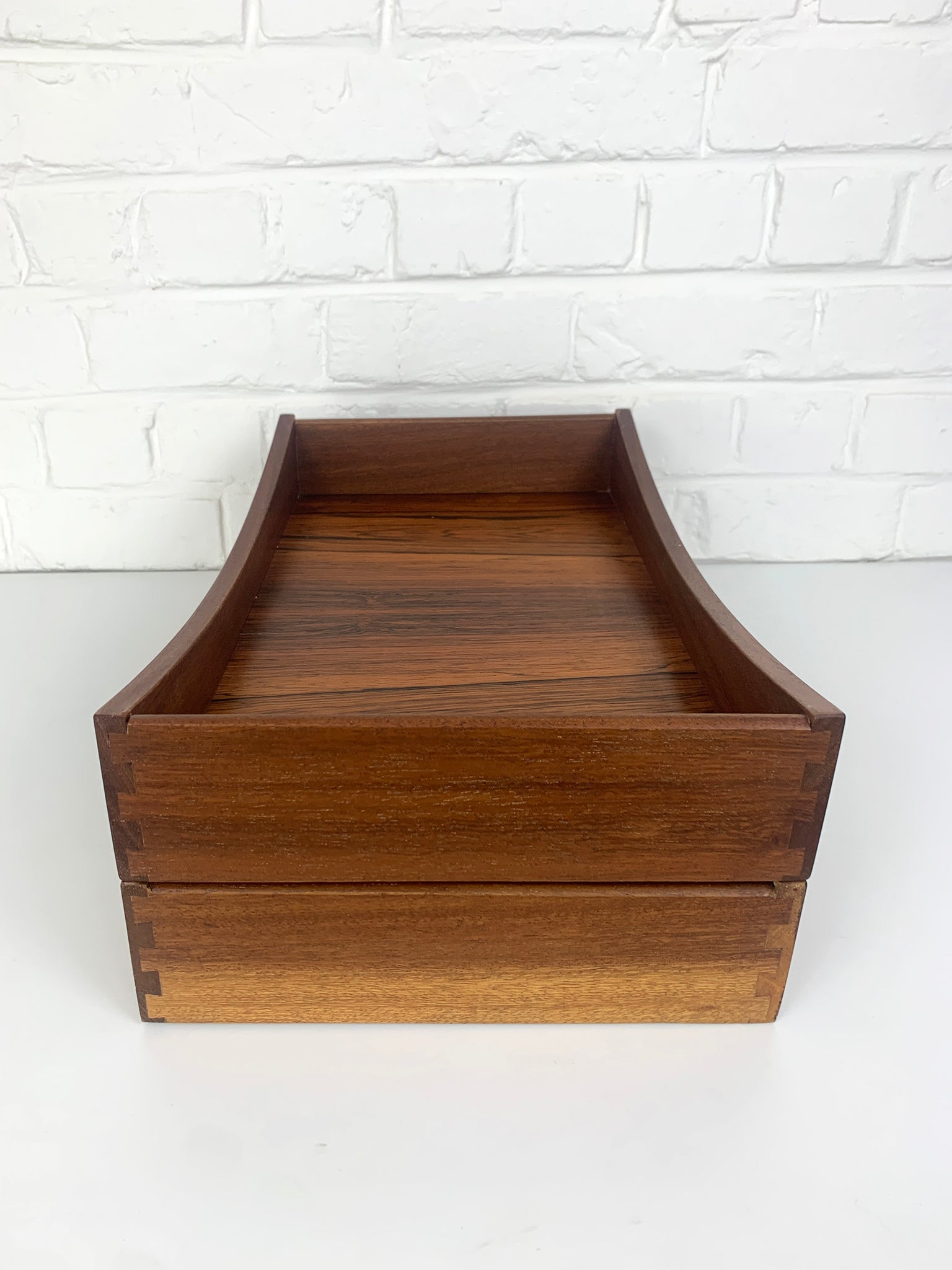 Rosewood Serving Tray or Organiser, Hans Wegner for Ry-Mobler Modular System RY16