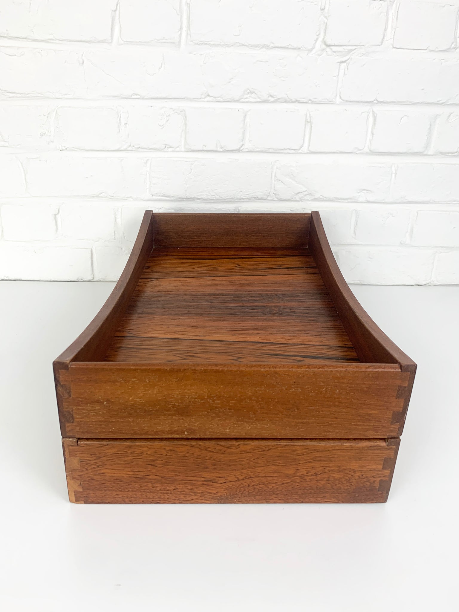 Rosewood Serving Tray or Organiser, Hans Wegner for Ry-Mobler Modular System RY16