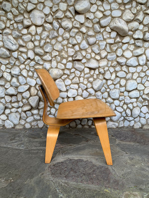 LCW Lounge Chair in Birch by Charles & Ray Eames for Herman Miller, 1950s