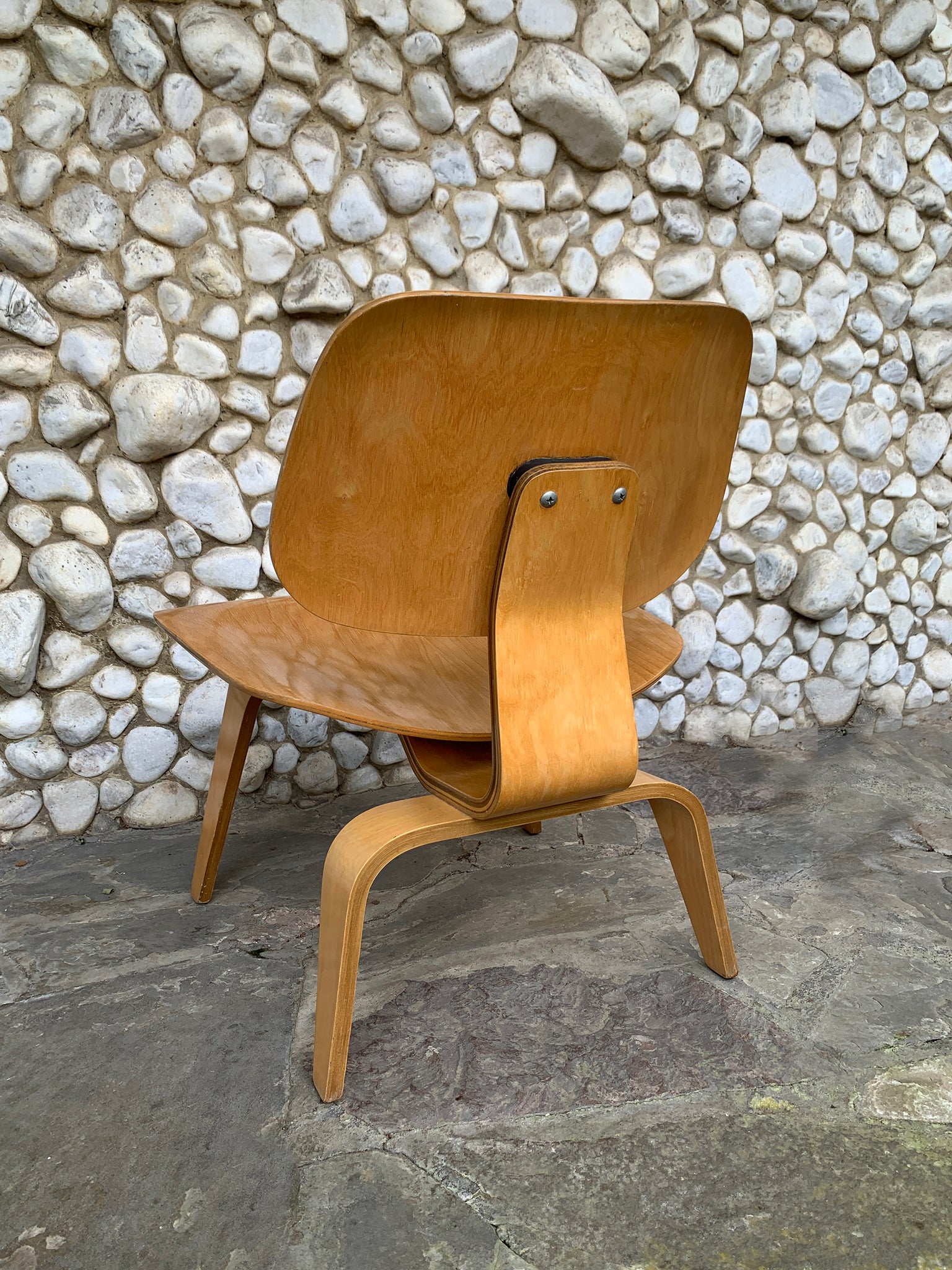 LCW Lounge Chair in Birch by Charles & Ray Eames for Herman Miller, 1950s