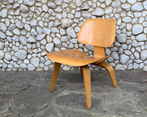 LCW Lounge Chair in Birch by Charles & Ray Eames for Herman Miller, 1950s