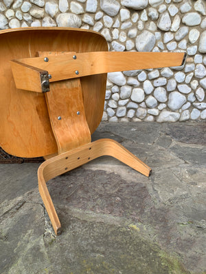 LCW Lounge Chair in Birch by Charles & Ray Eames for Herman Miller, 1950s