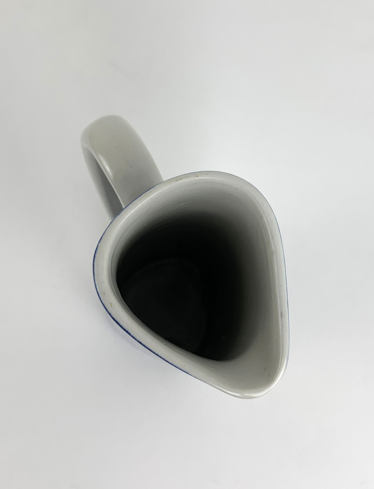 Indigo Stoneware Carafe or Vase by Karin Björquist for Gustavsberg, Sweden, 1950s