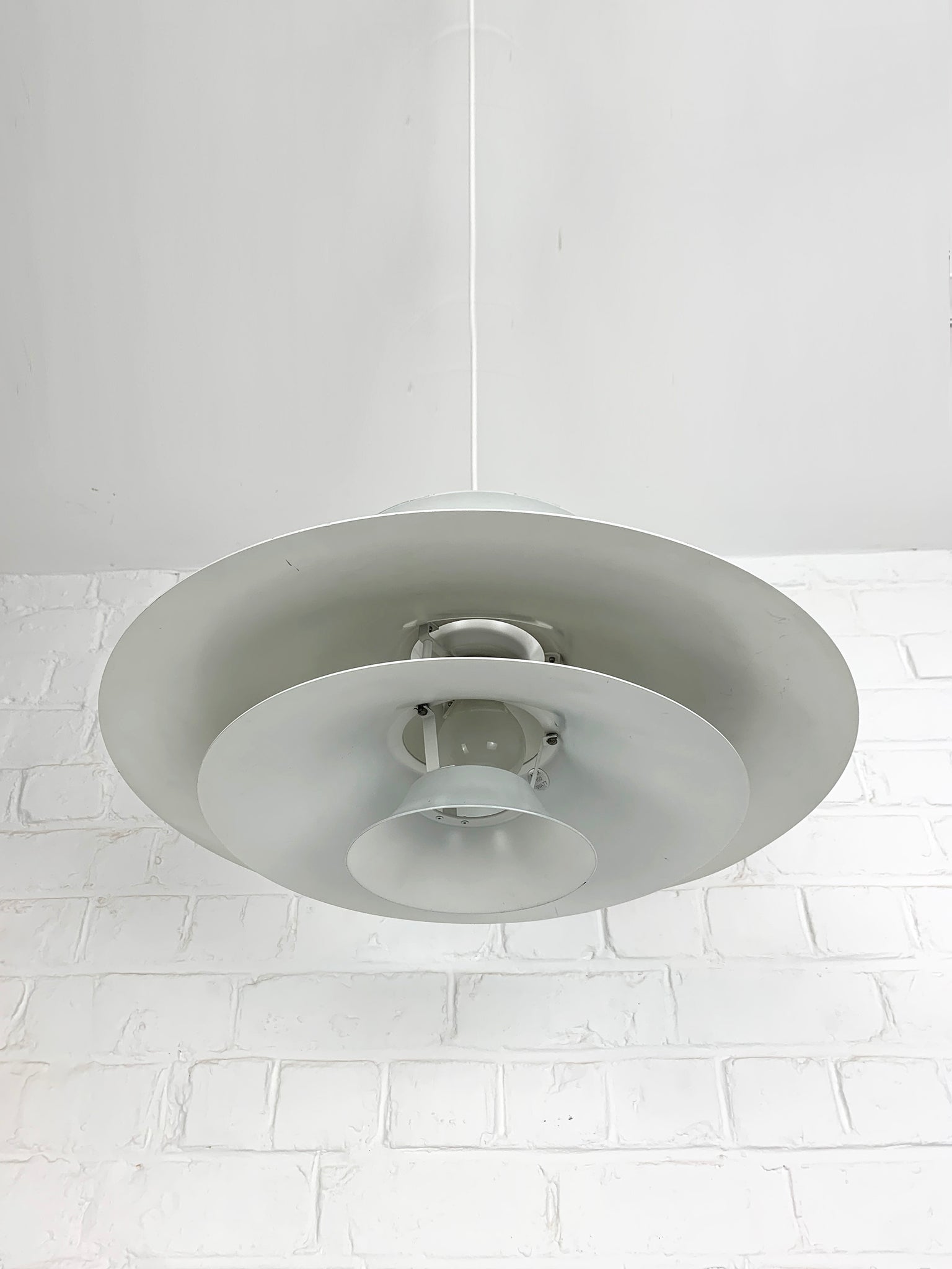 Scandinavian Radius pendant light, Erik Balslev for Fog&Morup, 1970s